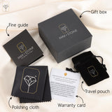 Round the Clock Mini Huggies in 14k Gold