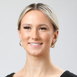 3MM Tube Classic Hoops in 14K Gold