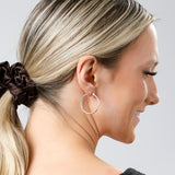 2MM Tube Classic Hoops in 14K Gold