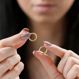 2MM Tube Classic Hoops in 14K Gold