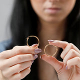 2MM Tube Classic Hoops in 14K Gold
