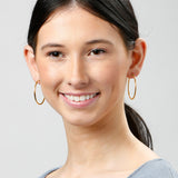 2MM Tube Classic Hoops in 14K Gold