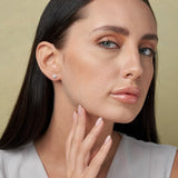 Everyday Cubic Zirconia Studs in 14k Gold
