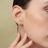 Everyday Cubic Zirconia Studs in 14k Gold