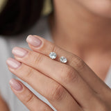 Everyday Cubic Zirconia Studs in 14k Gold