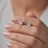 Everyday Cubic Zirconia Studs in 14k Gold