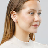 Mini Initial Studs in 14k Gold