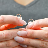 1MM Tube Endless Hoops in 14K Yellow Gold