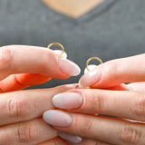 1MM Tube Endless Hoops in 14K Yellow Gold
