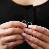 1.5MM Endless Hoops in 14K Yellow Gold