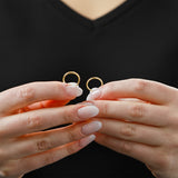1.5MM Endless Hoops in 14K Yellow Gold