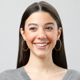 2MM Tube Endless Hoops in 14K Yellow Gold