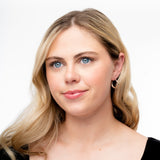 Interlace Two-Tone Gold Hoops in 10k Gold