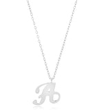 Miniature Initial Necklace in 10k Gold