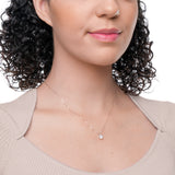 Everyday Solitaire Cubic Zirconia Pendant in 14k Gold