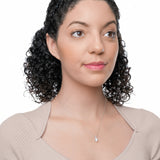 Everyday Solitaire Cubic Zirconia Pendant in 14k Gold