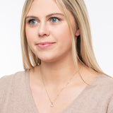 Everyday Solitaire Cubic Zirconia Pendant in 14k Gold
