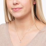 Everyday Solitaire Cubic Zirconia Pendant in 14k Gold