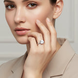 2 Carat Solitaire Simulated Diamond Ring in 14k Gold