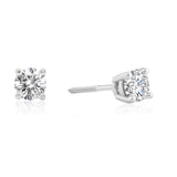 Everyday Solitaire Lab Diamond Studs in 14k Gold, IGI Certified