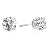 Everyday Solitaire Lab Diamond Studs in 14k Gold, IGI Certified