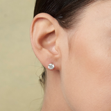 Everyday Solitaire Lab Diamond Studs in 14k Gold, IGI Certified