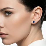 Classic 6mm Round Stud Earrings in 14K Gold