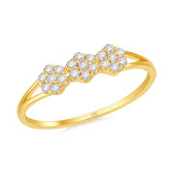 Flower Ring in 10K Gold