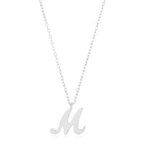 Miniature Initial Necklace in 10k Gold