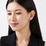 Unisex 14K Yellow Gold Ball Stud Earrings