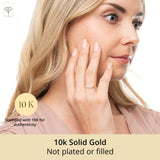 Flower Ring in 10K Gold