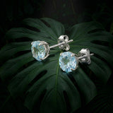 Classic 6mm Round Stud Earrings in 14K Gold