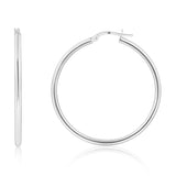 2MM Tube Classic Hoops in 14K Gold