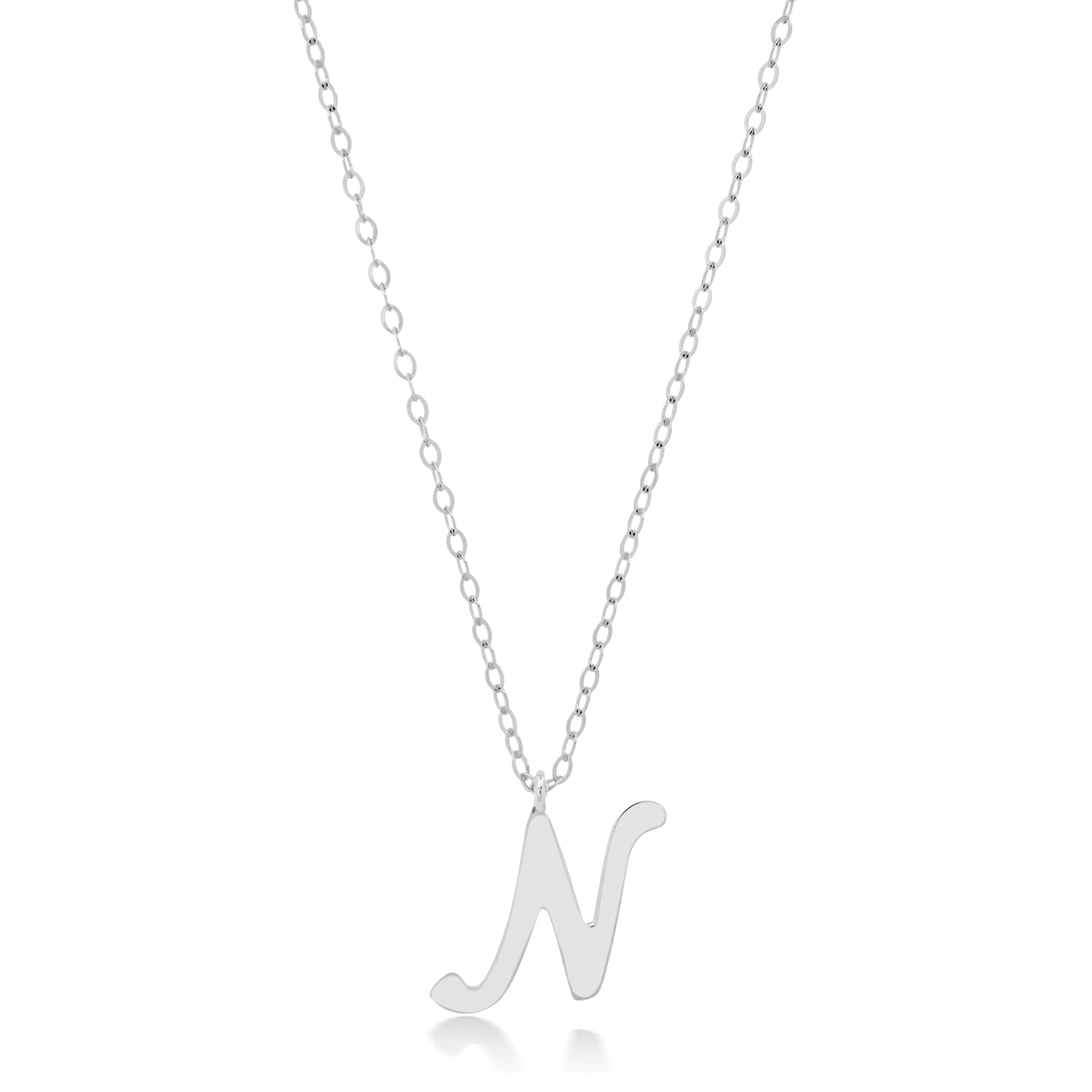 Miniature Initial Necklace in 10k Gold