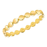 Sol Disc Eternity Band in 10k Gold