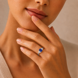 Classic Emerald Cut Ring in 10K Gold