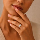 Classic Emerald Cut Ring in 10K Gold