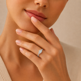 Classic Emerald Cut Ring in 10K Gold
