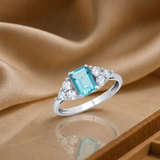 Classic Emerald Cut Ring in 10K Gold