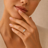 Classic Emerald Cut Ring in 10K Gold