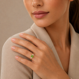 Classic Emerald Cut Ring in 10K Gold