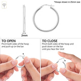 2MM Tube Classic Hoops in 14K Gold