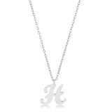 Miniature Initial Necklace in 10k Gold