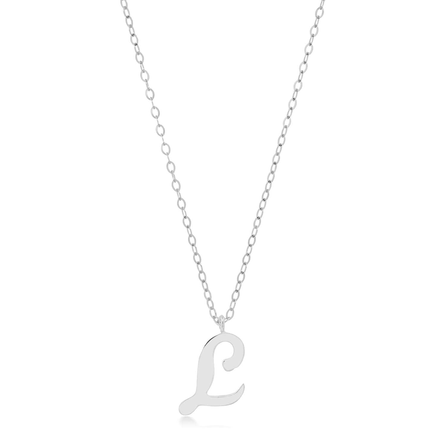Miniature Initial Necklace in 10k Gold