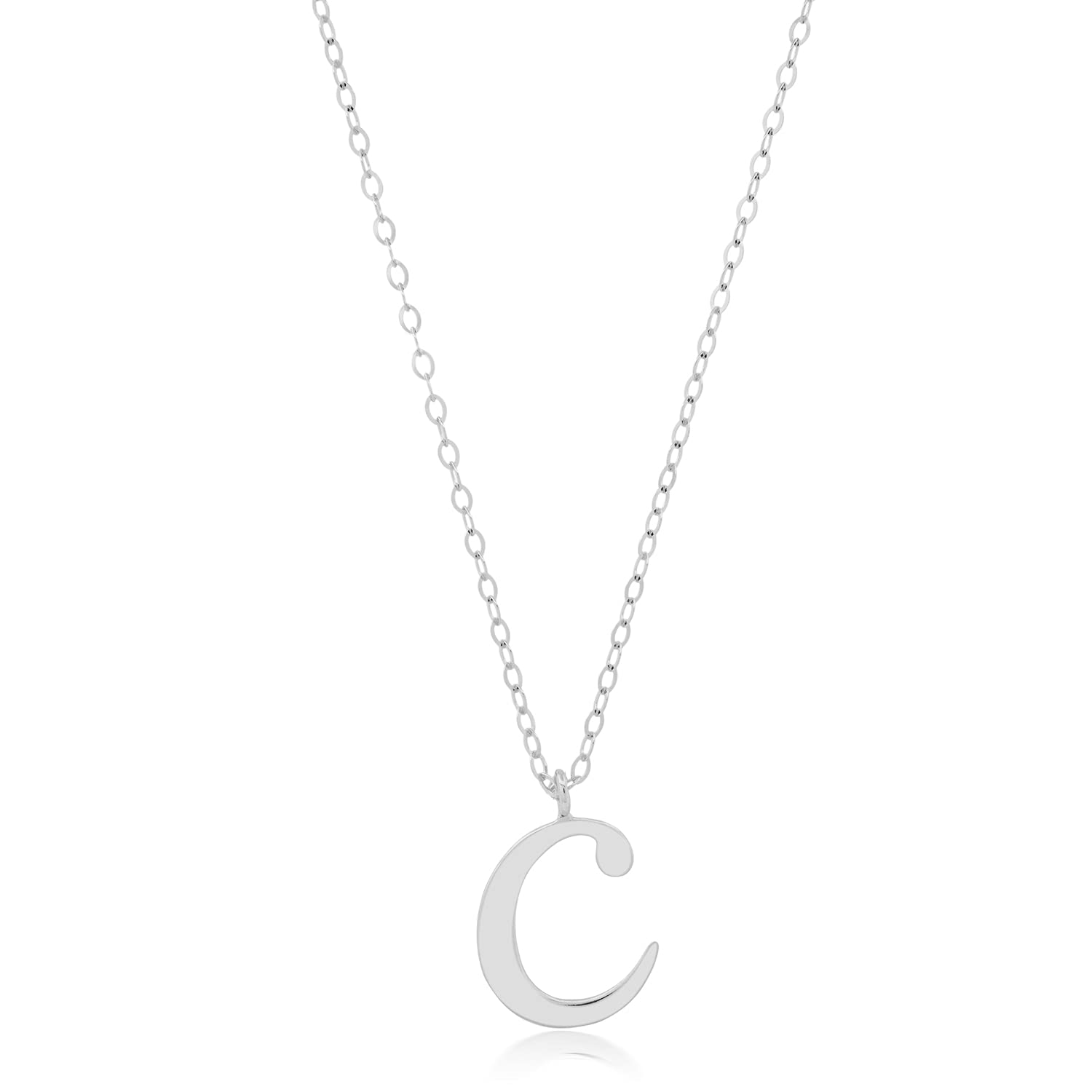 Miniature Initial Necklace in 10k Gold