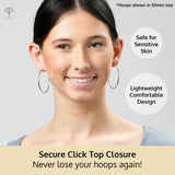 2MM Tube Classic Hoops in 14K Gold
