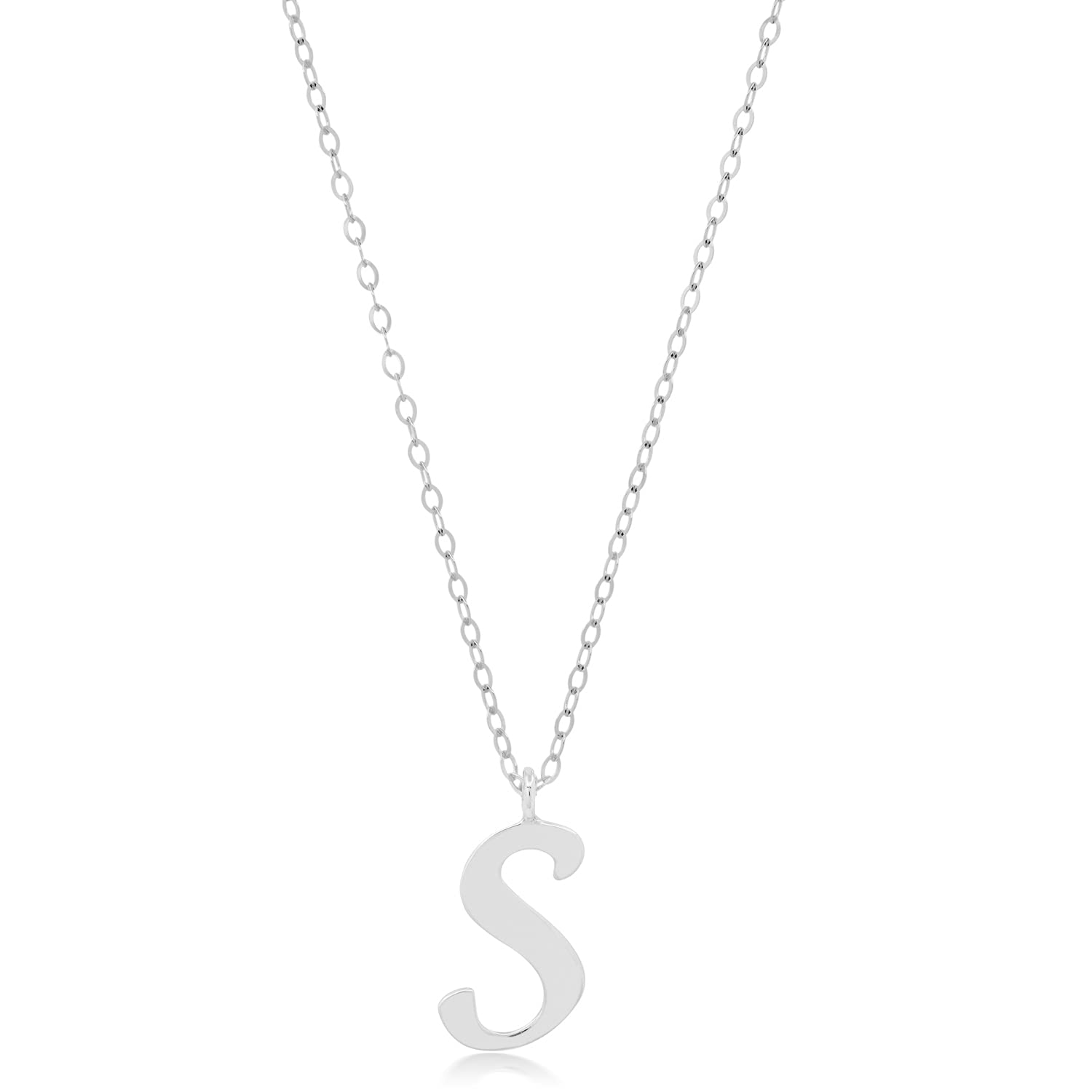 Miniature Initial Necklace in 10k Gold