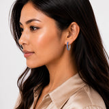 25MM Inside-Out Hoops in 925 Silver