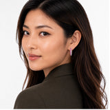 25MM Inside-Out Hoops in 925 Silver