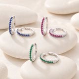 25MM Inside-Out Hoops in 925 Silver